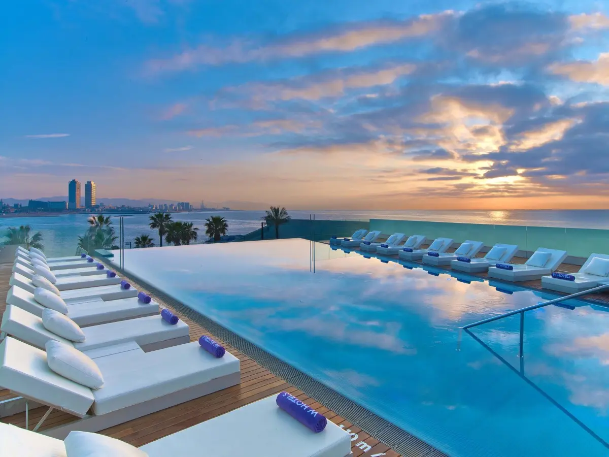 Terrace &ndash; Hotel W &ndash; Barcelona - Barceloneta &ndash; Barcelona pool