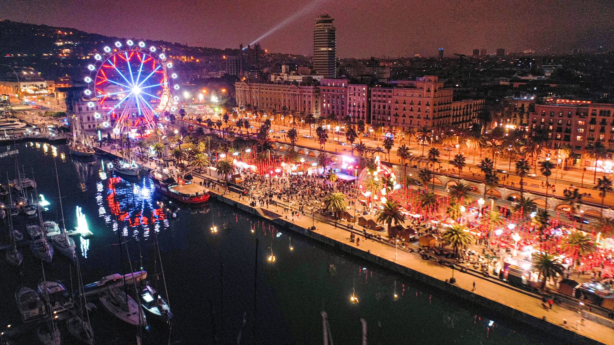 Marina Port Vell &ndash; Christmas Port Vell &ndash; Barcelona Christmas