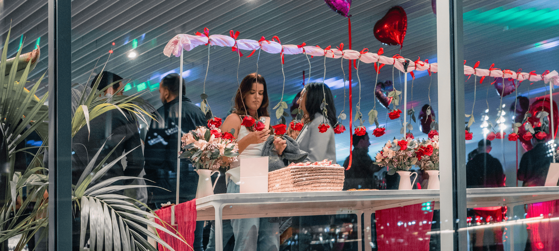 Moment from the Love Crew Party at Marina Port Vell